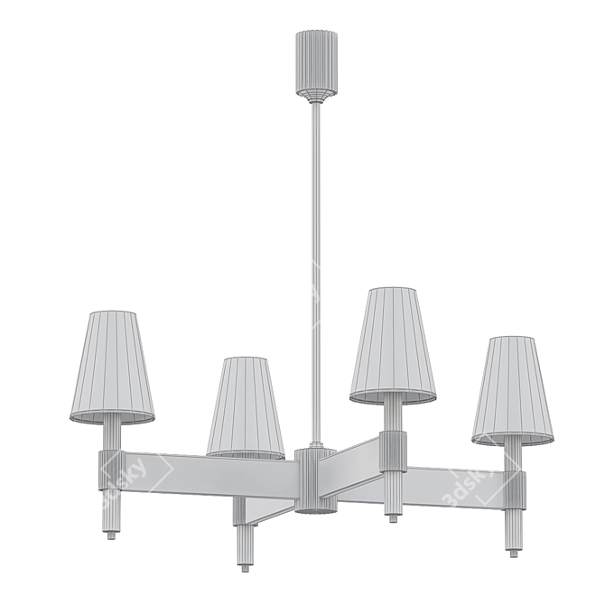 Elegant Tuell Lighting Collection 3D model image 2