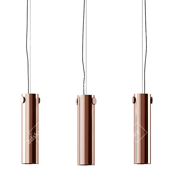GHIDINI 1961 Indi-Pendant: Cylinder Elegance 3D model image 4