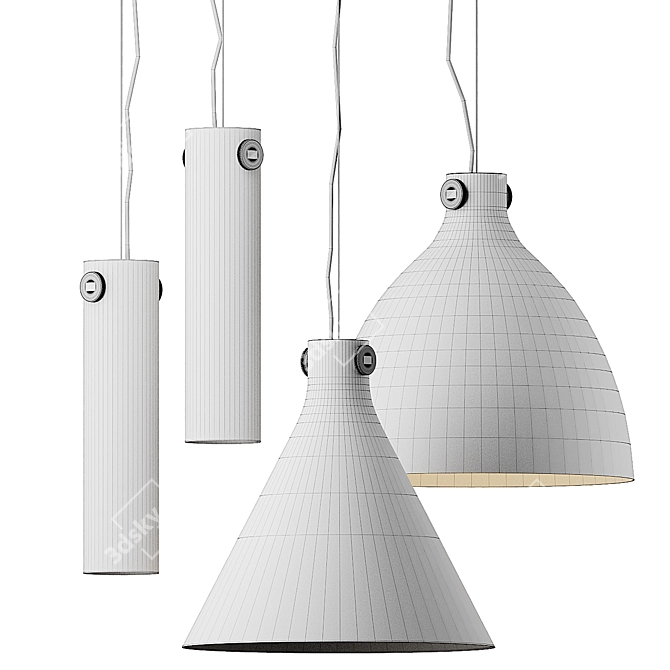 GHIDINI 1961 Indi-Pendant: Cylinder Elegance 3D model image 9
