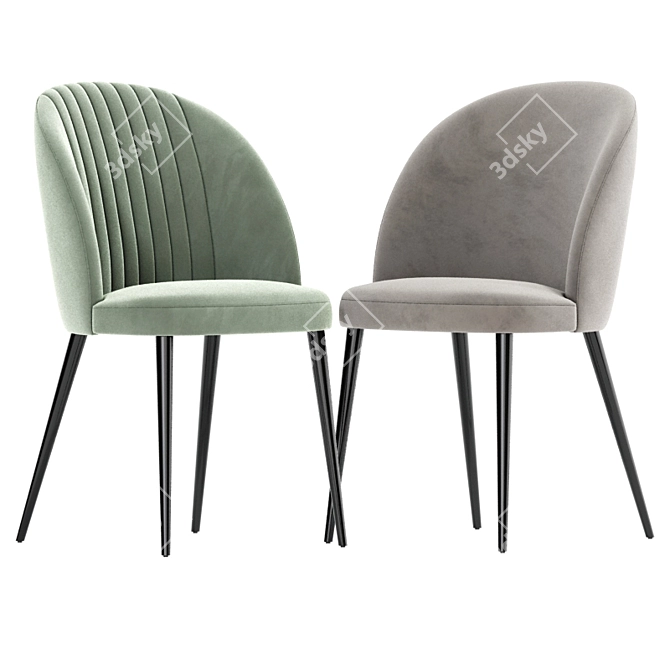 Archive Austen Dining Chair 3D model image 2