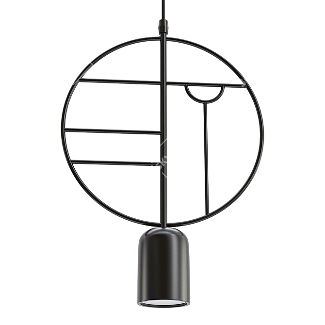 Home Adventure Single Pendant Lamp 3D model image 1