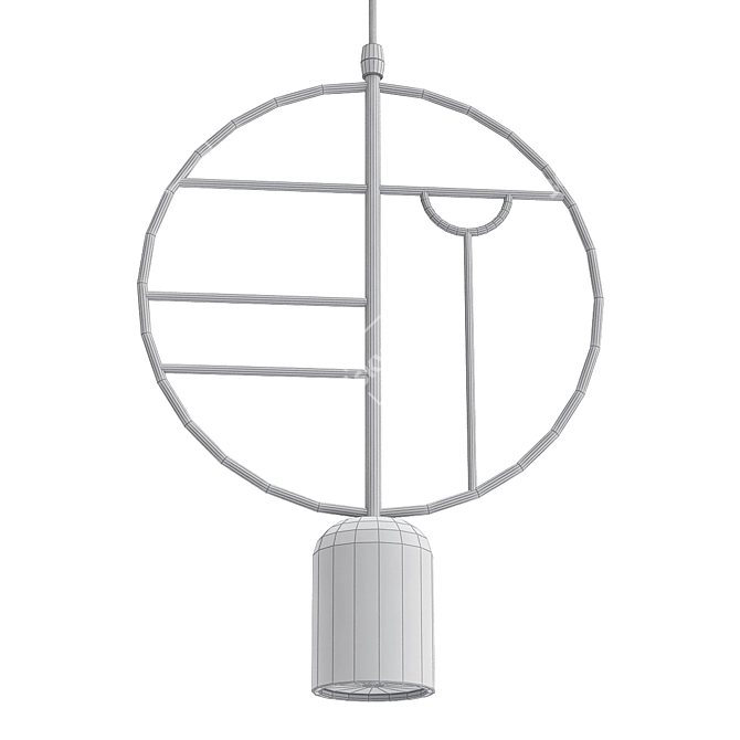 Home Adventure Single Pendant Lamp 3D model image 2