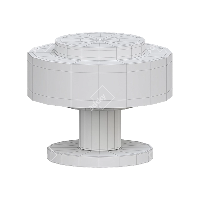 Julia Campbell-Wiliams Metal Ceiling Lamp 3D model image 2