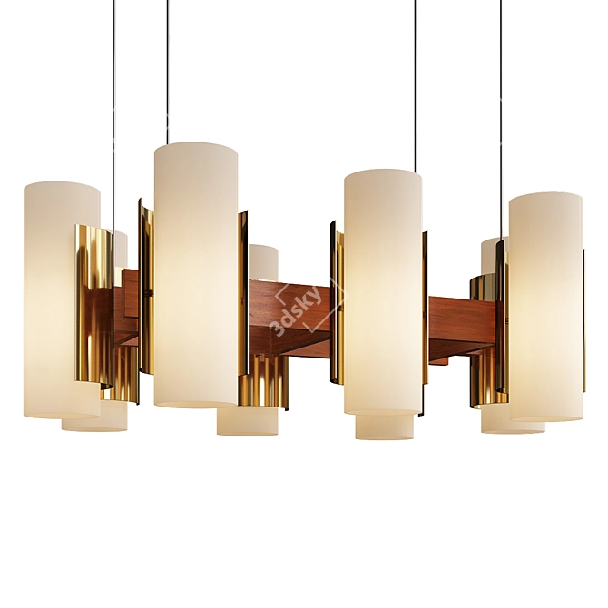 Designer Jakobsson Elegant Chandelier 3D model image 1