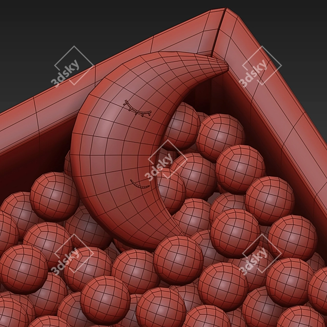 Corner Ball Pool: Interactive Fun for Kids 3D model image 11
