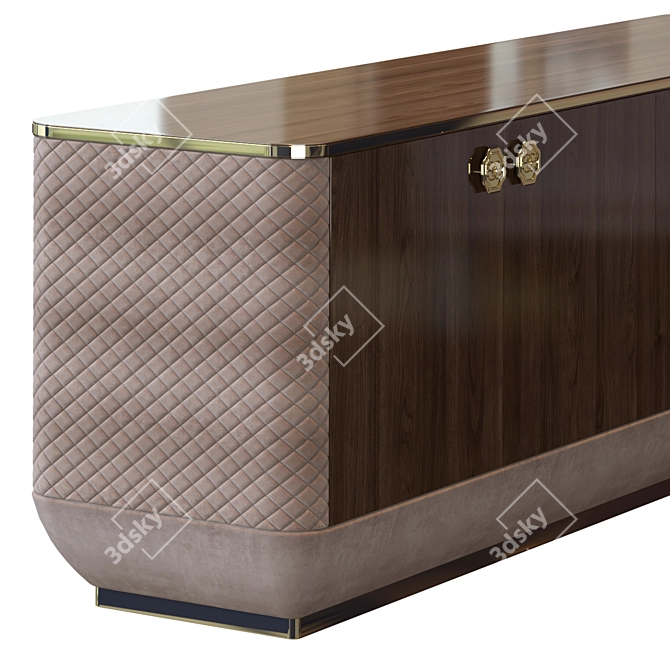 Botega Chest of Drawers 3D model image 2