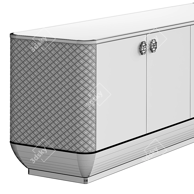 Botega Chest of Drawers 3D model image 3