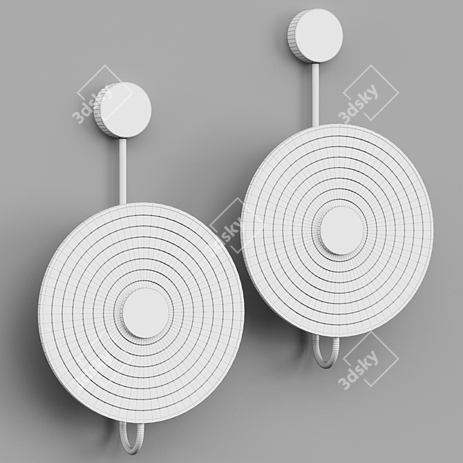 Elegant WINDSOR Lamp: Sophisticated Design 3D model image 2