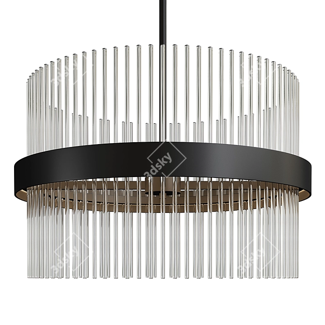 Elegant Chimes Pendant - Timeless Beauty! 3D model image 1