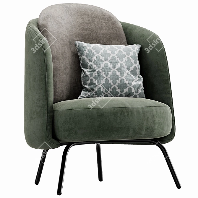 Ditre Italia Lucia: Stylishly Modern Furniture 3D model image 6