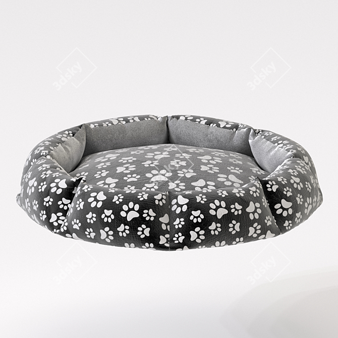 Cozy Pet Bumpers: Ultimate Comfort for Dogs and Cats! 3D model image 4