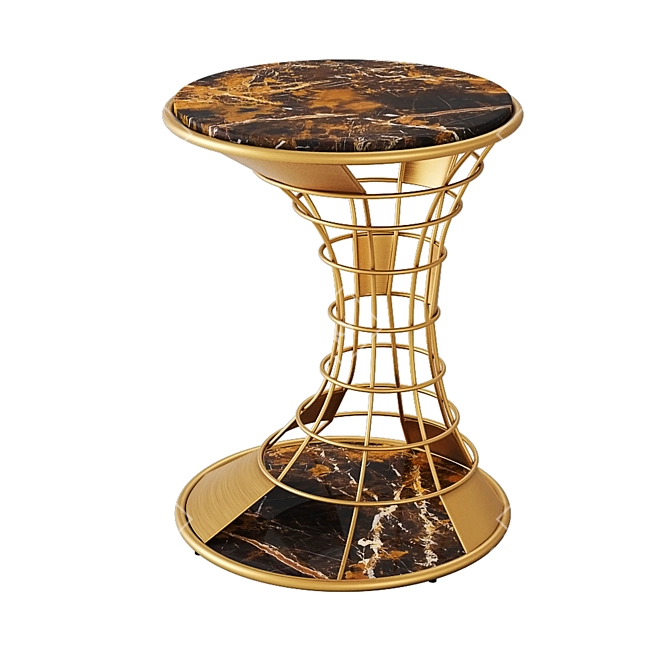 Porus Bird House Side Table 3D model image 7