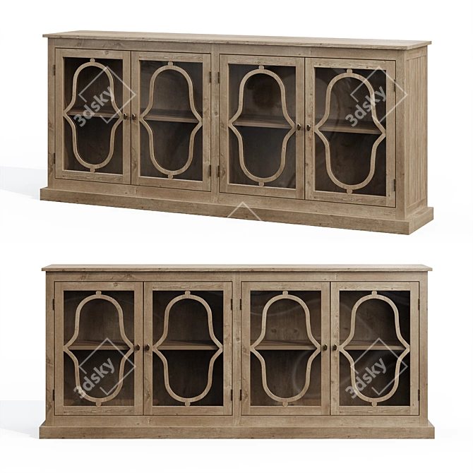 Shanghai - Dantone's Chic Sideboard 3D model image 1