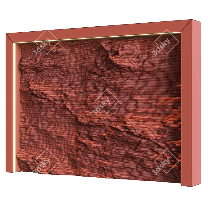 Stone Wall 11 3D model image 5