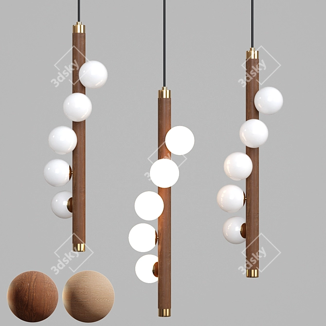 Modern Design: WEST Lamps 3D model image 1