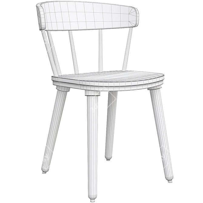 Comfort Plus Chair 3D model image 5