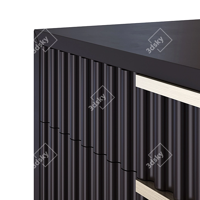 Elegant Ferndale Chest of Drawers 3D model image 3