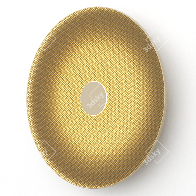 Modern SPIN BO Wall Lamp 3D model image 1