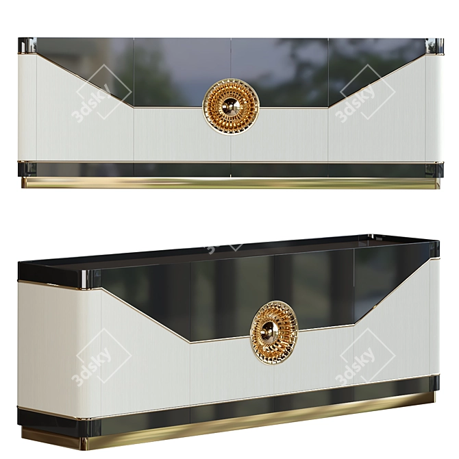 Sky 5-Drawer Chest 3D model image 1