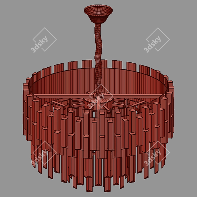 Smart Home Chandelier: Bogates Deseo 3D model image 2