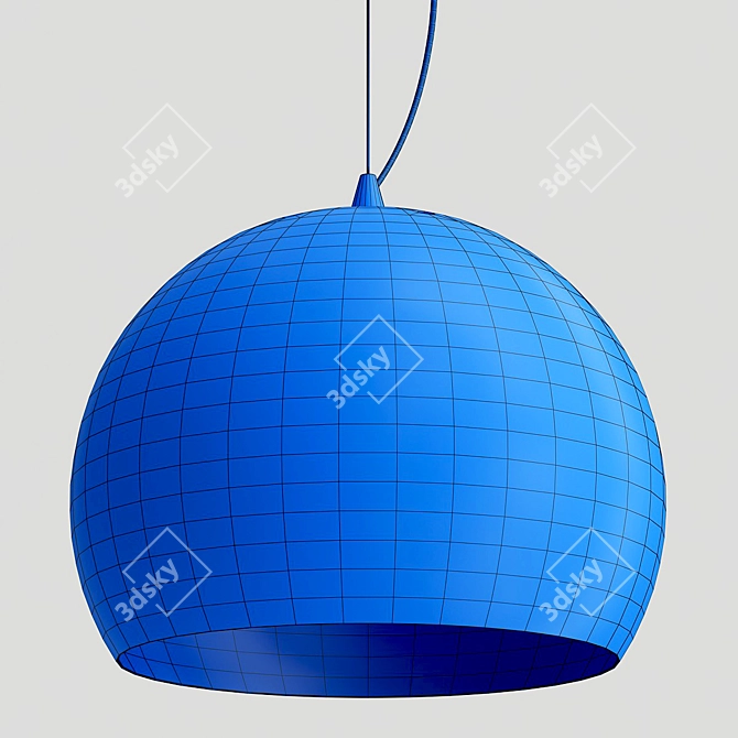 Elegant Lucide Sidi Pendant Light 3D model image 3