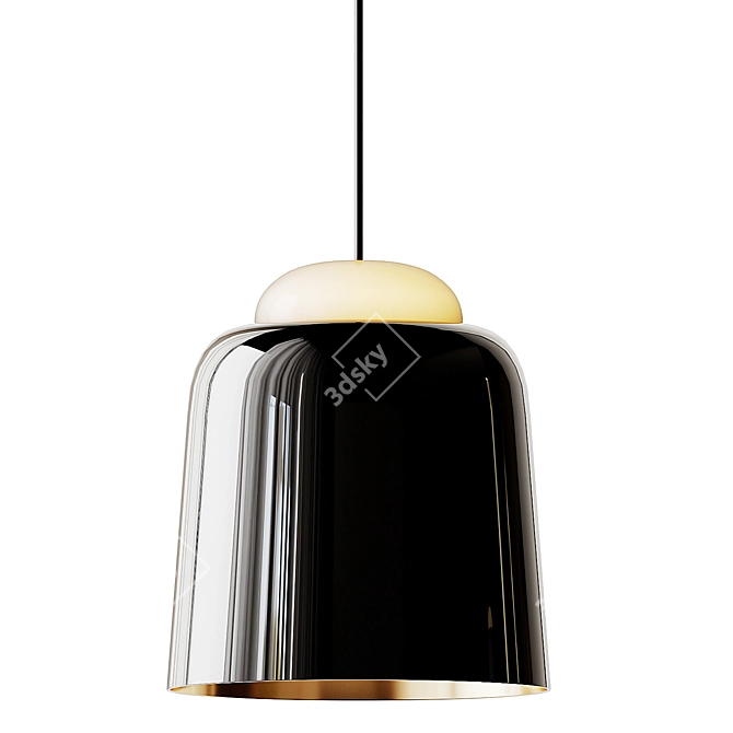 Elegant Teodora Suspension Light 3D model image 2