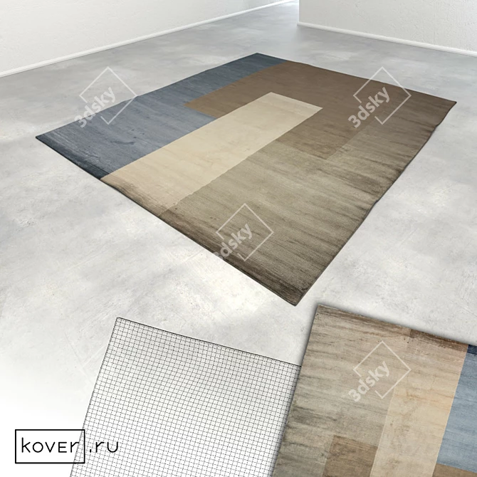 Geometric Art Carpets - Contemporary Style | Kover.ru 3D model image 3