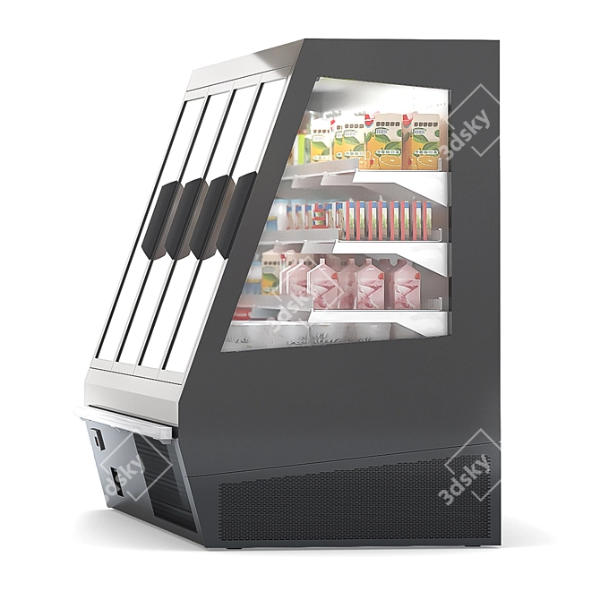 HitLine Refrigerated Display Case 3D model image 4