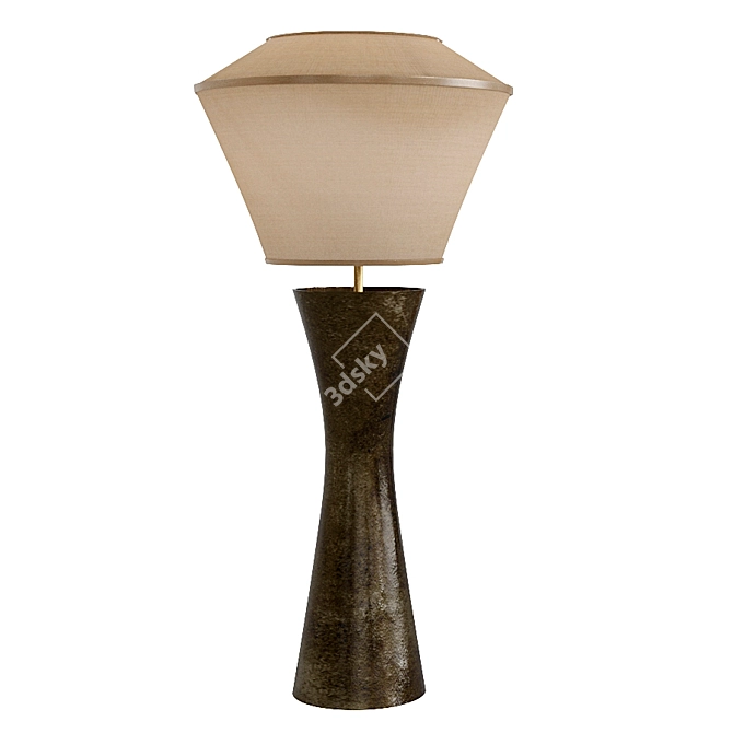 Elegant Bruno Noli Table Lamp 3D model image 1