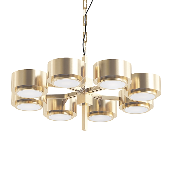 Elegant Stellar Lamp 3D model image 1