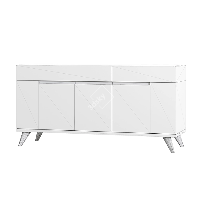 Medea Vintage Buffet 3D model image 2