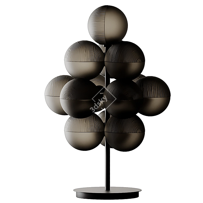 Stellar Grape Floor & Pendant Lighting 3D model image 2