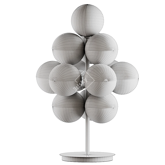 Stellar Grape Floor & Pendant Lighting 3D model image 6