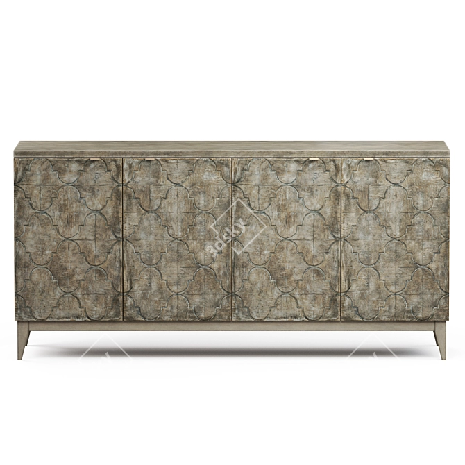 Elegant Fairfax Sideboard: Exceptional Craftsmanship, Timeless Design. 3D model image 2