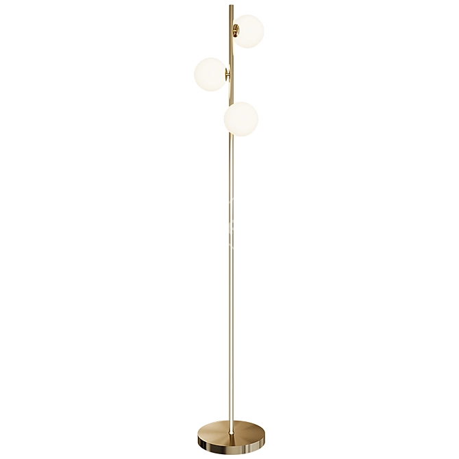 Elegant Sonya Floor Lamp 3D model image 1