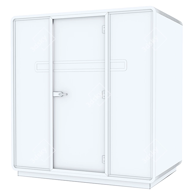 HushMeet Acoustic Meeting Pod 3D model image 4