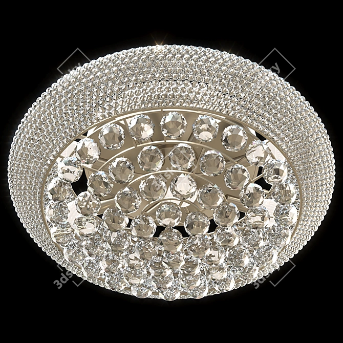 Serpente Crystal Bead Lamp 3D model image 1