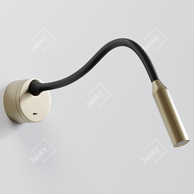 Lucca Surface: Modern Metallic Lighting 3D model image 2
