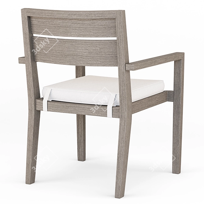 Outdoor Dining Chair Regatta 3D model image 2