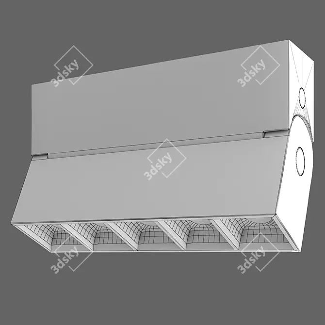 Sleek Row Light by Lampatron 3D model image 3