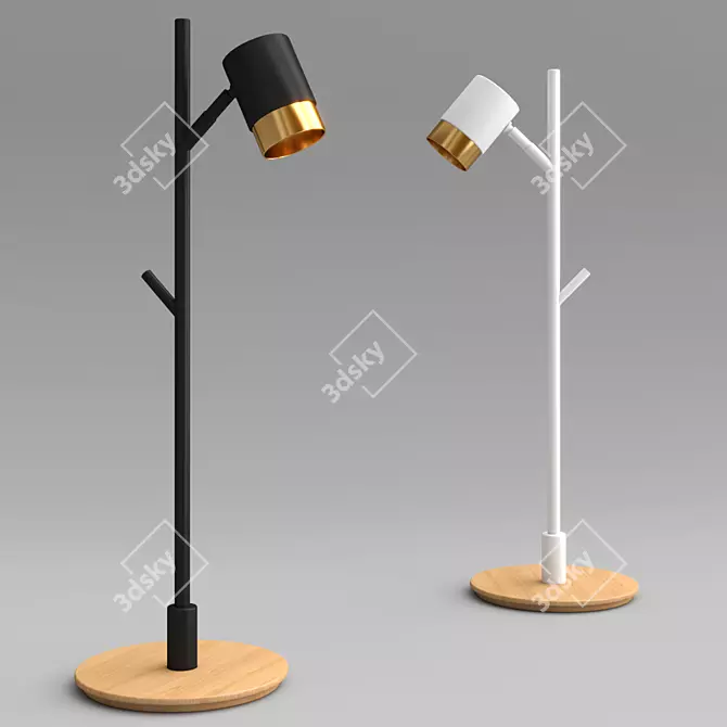 Spice Lampatron: Elegant 56cm High Spice 3D model image 1