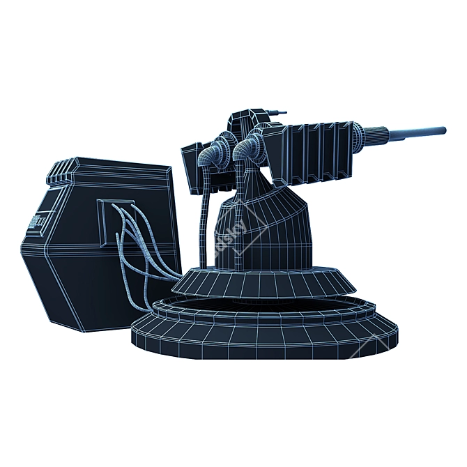 Futuristic Firepower 3D model image 4