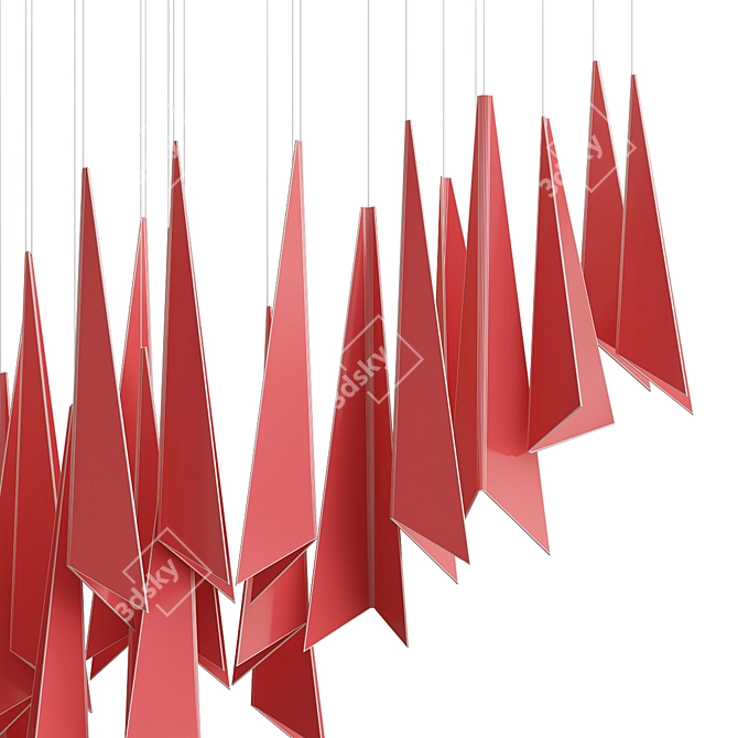 Elegant 300cm Sans Souci Lighting 3D model image 3