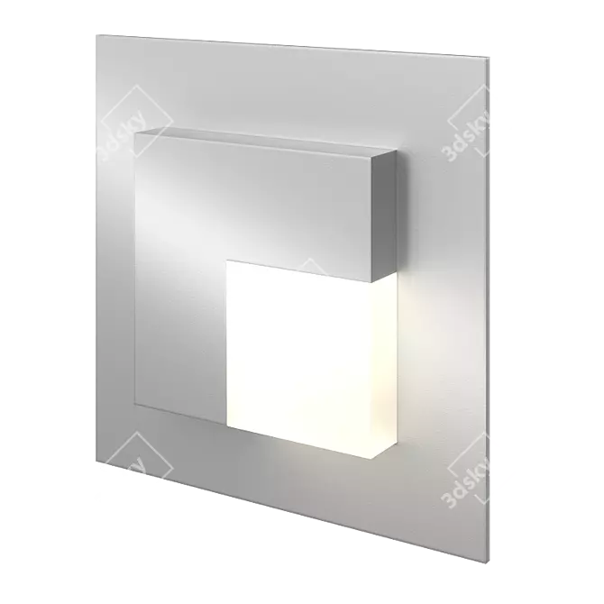 Slim LED Wall Light IT-738 3D model image 1