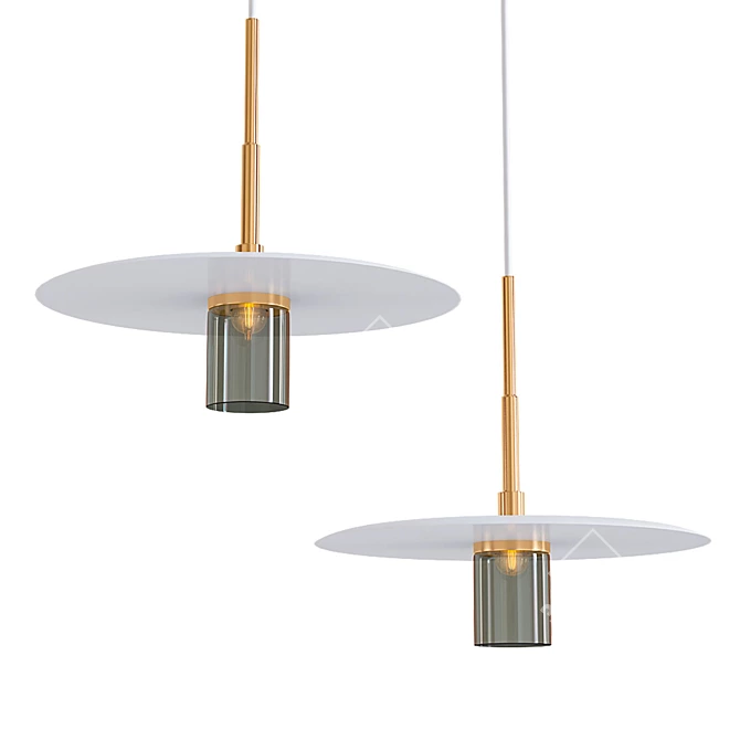 Arthur Pendant: Elegant Lighting Statement 3D model image 1