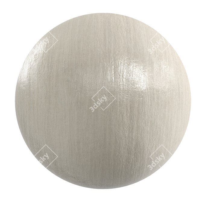 Beige Oak Wood Texture - High Quality HD 3D Model 3D model image 1