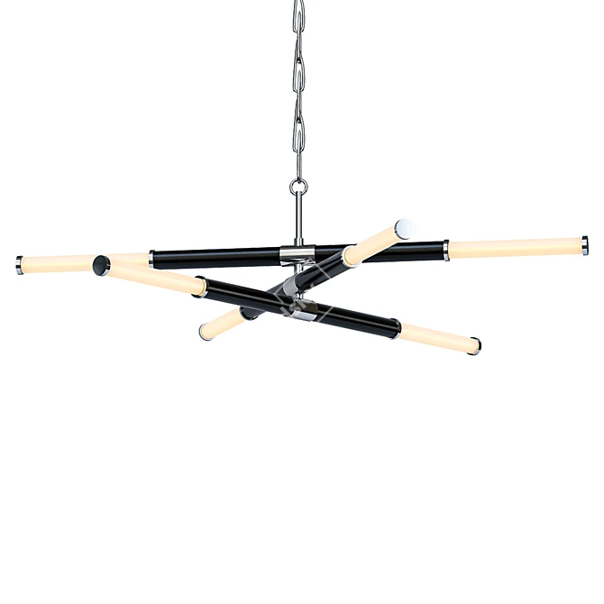 Elegant Huntington Chandelier 3D model image 1