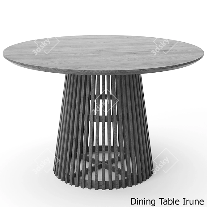 Modern Dining Table Set 3D model image 3
