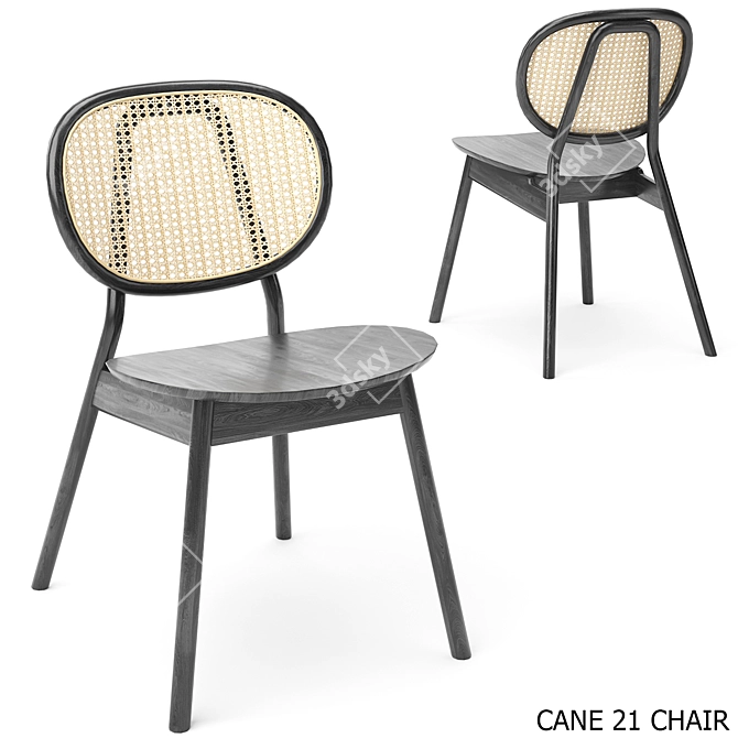Modern Dining Table Set 3D model image 4