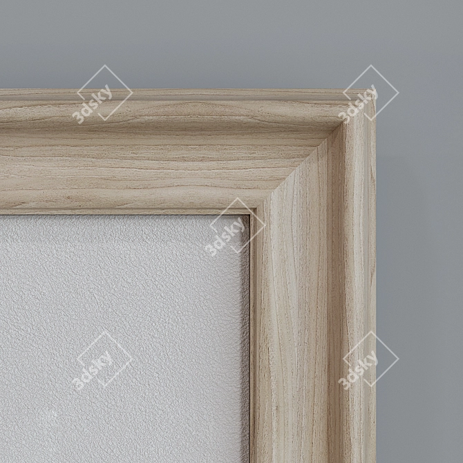 Modern Frame Set with Abstract Images 3D model image 6